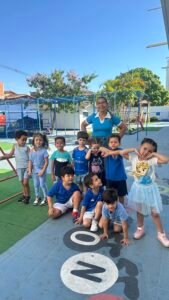 Do 1º ao 5º ano, a manhã foi cheia de cor, alegria e diversão.