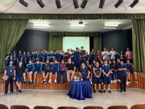 O Colégio Imaculada recebeu o Diretor Pedagógico do Sistema COC para uma palestra sobre os desafios do futuro.